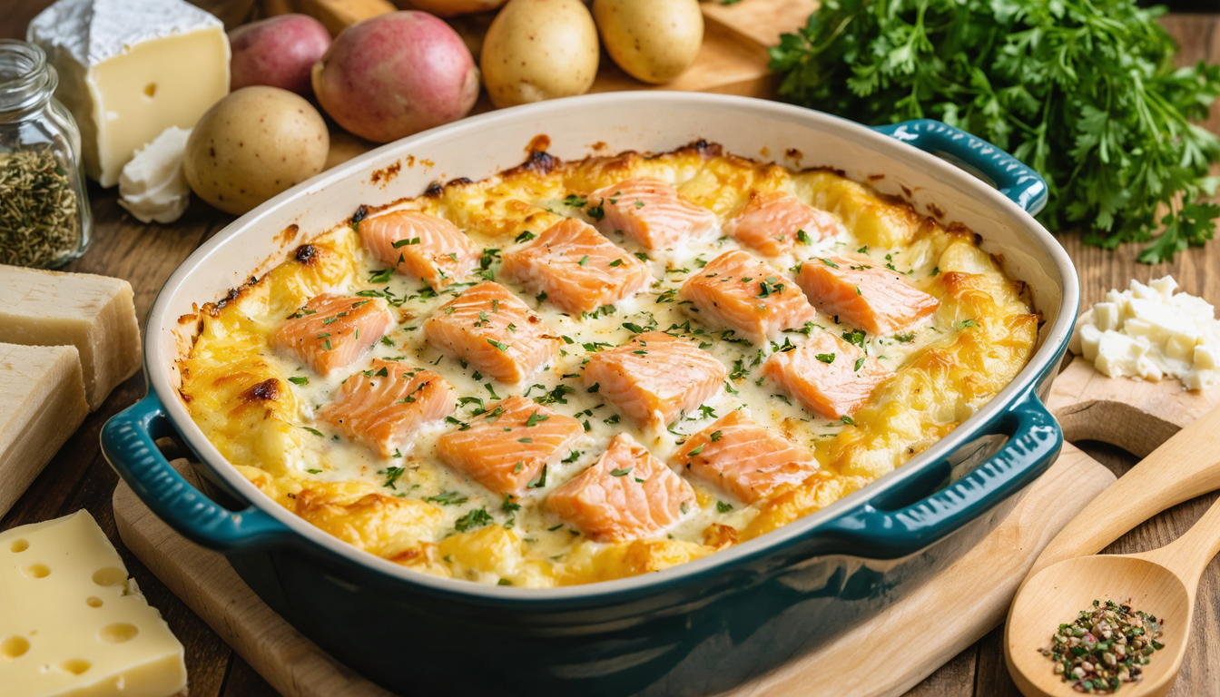 découvrez notre recette facile et gourmande de gratin de saumon et pommes de terre. suivez les étapes pour réussir un plat savoureux qui ravira toute la famille.