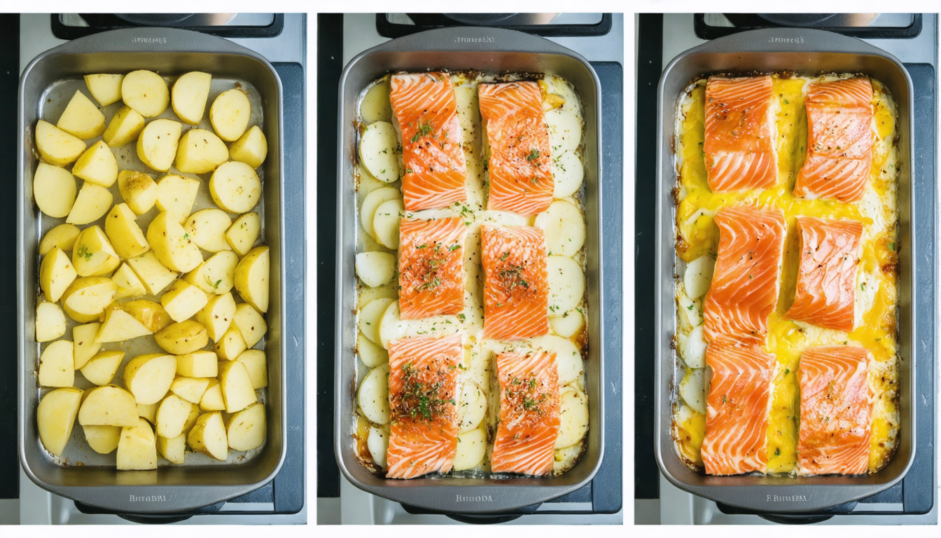 découvrez notre recette facile et gourmande de gratin de saumon et pommes de terre, idéale pour un repas savoureux en famille. suivez les étapes pas à pas pour réussir ce plat réconfortant.