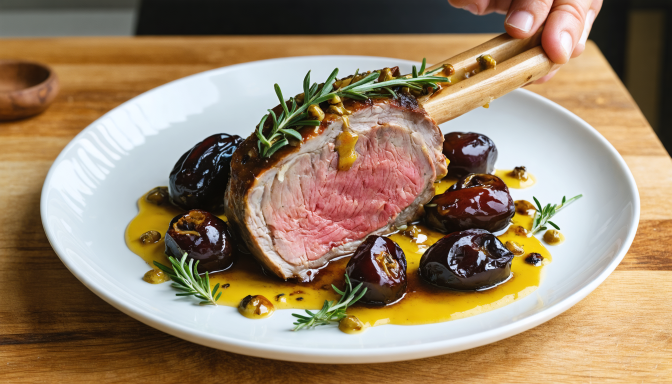 découvrez notre recette légère et gourmande de lapin mijoté aux pruneaux et à la moutarde, un plat savoureux et facile à préparer pour régaler toute la famille.