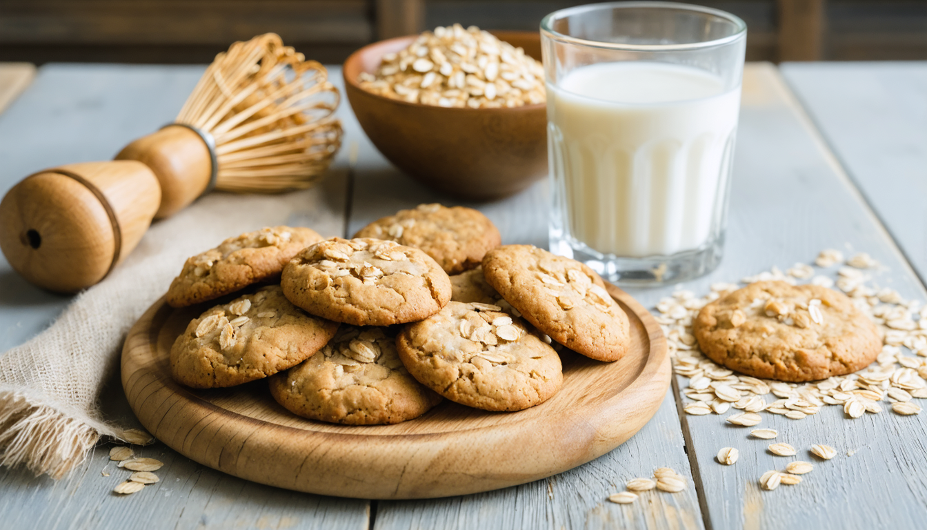 découvrez notre recette simple et rapide de délicieux palets aux flocons d’avoine, parfaits pour une collation saine et gourmande en toute simplicité.