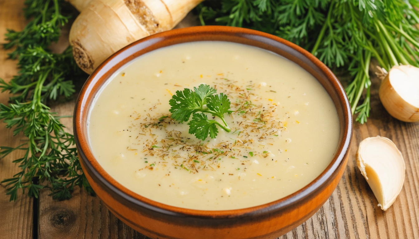 découvrez notre recette gourmande et saine de velouté de panais à la crème légère, parfaite pour un repas réconfortant et savoureux.
