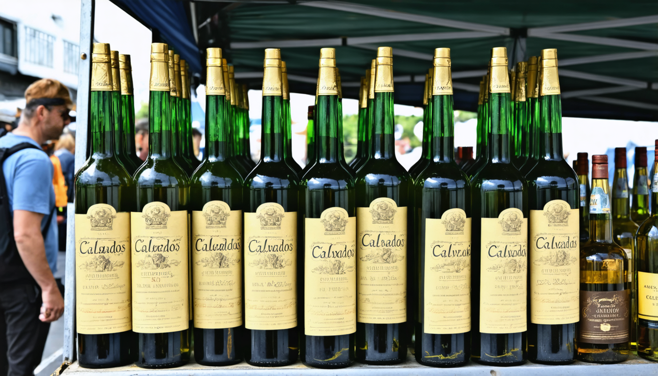 attention aux contrefaçons de calvados sur les marchés : un distillateur normand met en garde contre les produits frauduleux et invite à rester vigilant pour préserver l'authenticité du véritable calvados.