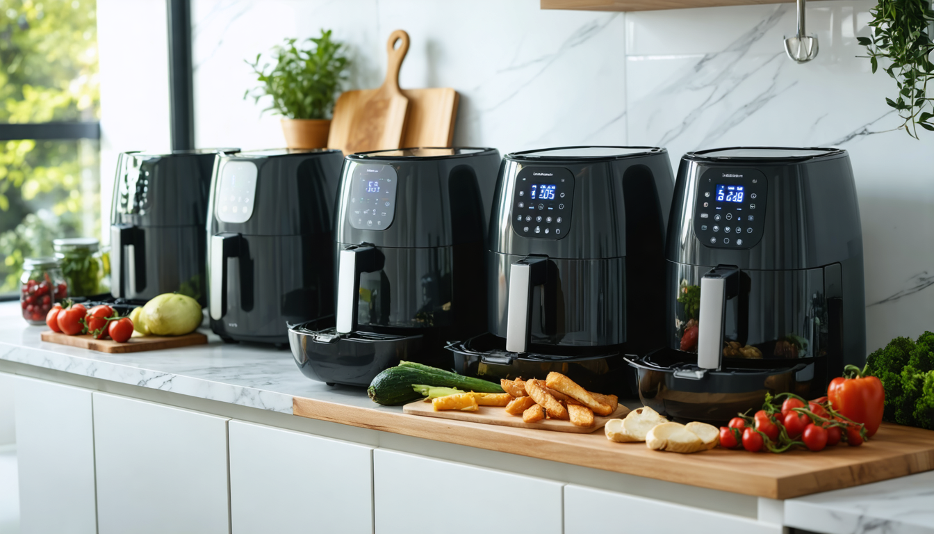découvrez notre sélection des 5 meilleurs airfryers à faible consommation énergétique pour cuisiner malin tout en économisant de l'électricité.