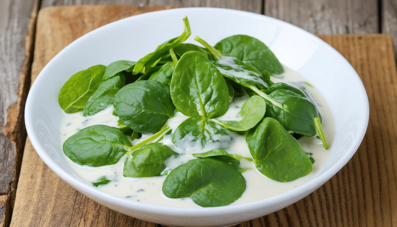 découvrez notre recette facile et délicieuse d'épinards à la crème, parfaite pour accompagner vos plats et régaler toute la famille.