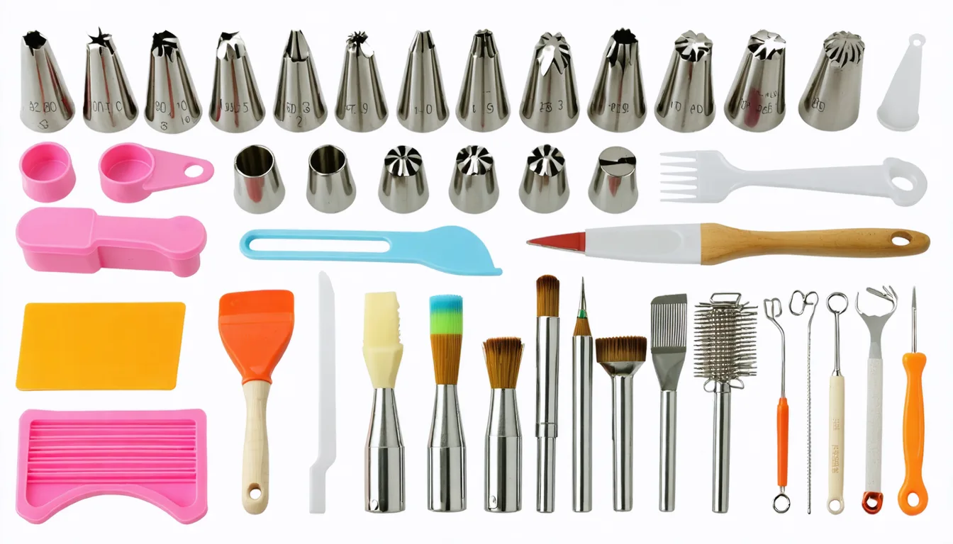 découvrez le kit pâtisserie 322 pièces roelly, l'ensemble complet pour réaliser et sublimer toutes vos créations gourmandes avec qualité et praticité.