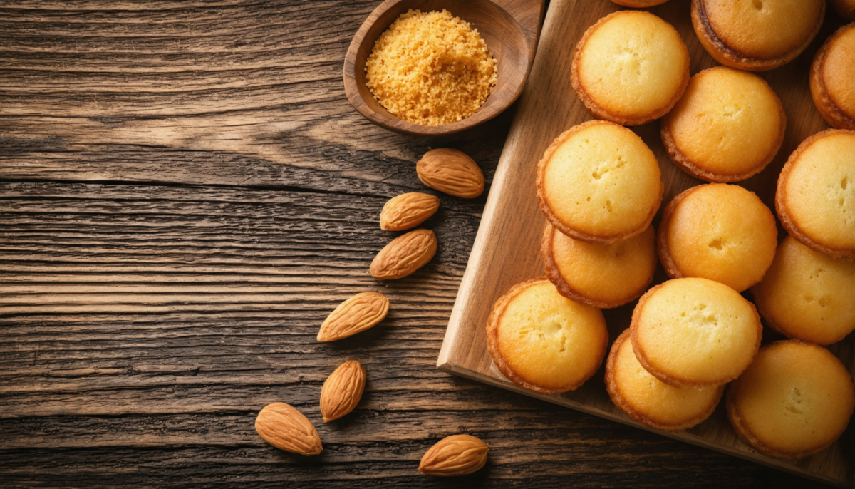 découvrez notre recette saine de financiers légers à l'amande, préparés sans jaunes d'œufs pour une douceur légère et gourmande, idéale pour tous.