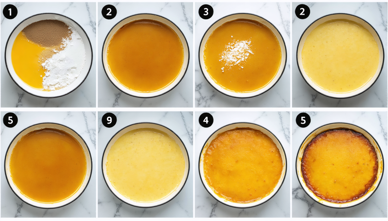 découvrez notre recette facile de flan pâtissier sans croûte, une gourmandise légère et savoureuse parfaite pour un goûter délicieusement réussi.