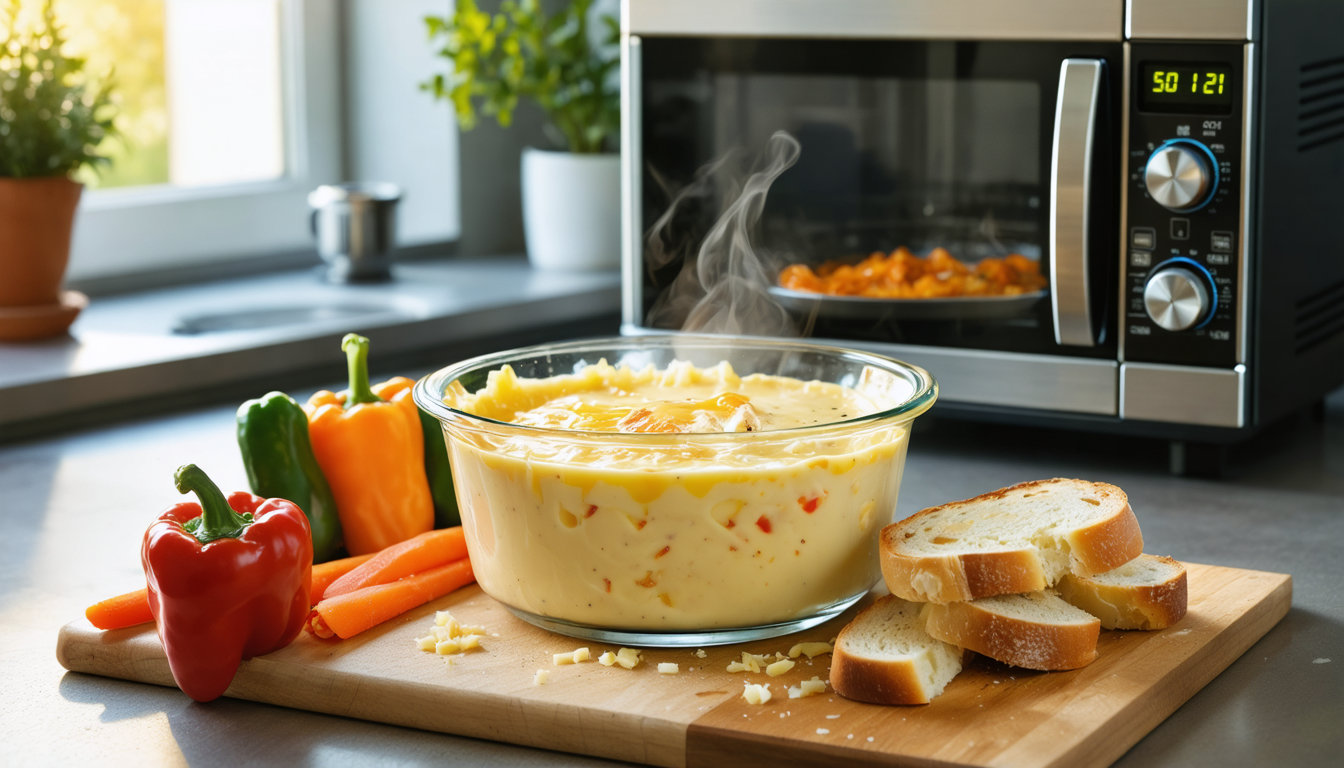 découvrez notre recette facile de fondue minute au micro-ondes pour un goût inoubliable, rapide à préparer et parfaite pour toutes les occasions.