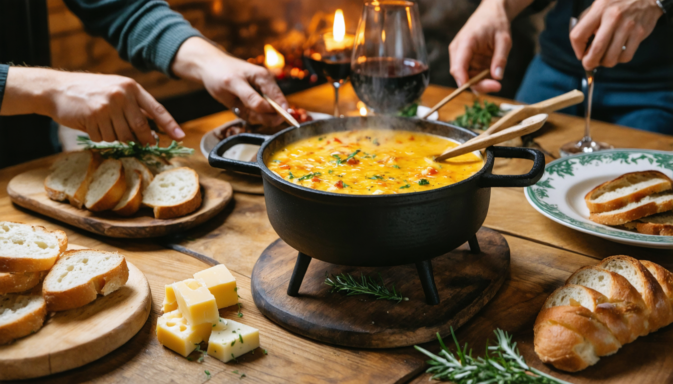 découvrez notre recette facile de fondue minute au micro-ondes pour un goût inoubliable. préparez une fondue savoureuse en quelques minutes, idéale pour vos repas conviviaux.