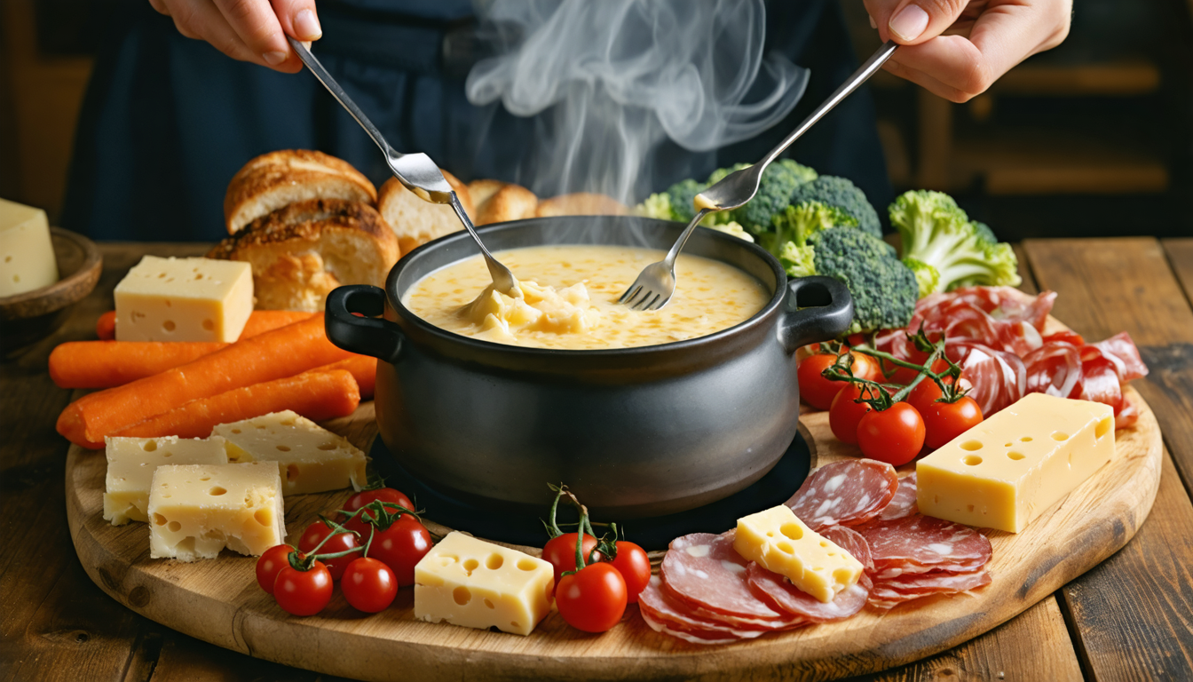 découvrez nos recettes authentiques de fondue moitié-moitié, ainsi que des astuces et conseils indispensables pour la réussir parfaitement à chaque fois.