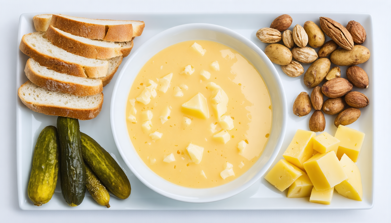 découvrez notre fondue suisse authentique allégée, préparée avec un mélange savoureux de gruyère et vacherin pour un repas gourmand et léger.