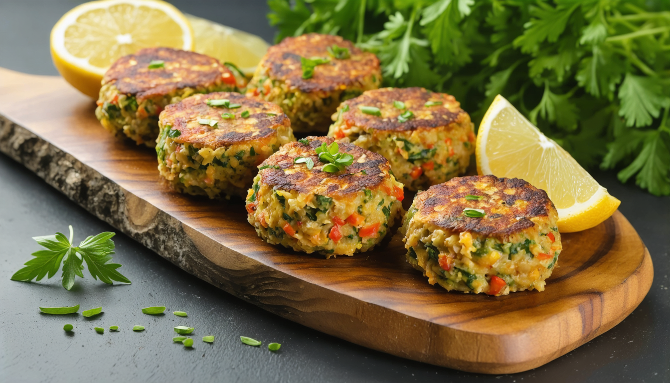découvrez notre recette rapide de galettes de légumes légères, savoureuses et prêtes en seulement 15 minutes pour un repas sain et gourmand.