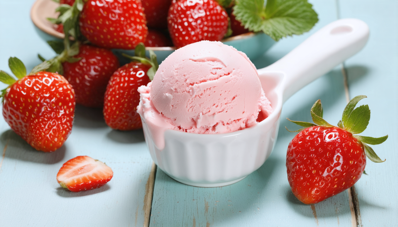 découvrez notre recette facile de glace à la fraise maison, pour savourer un été fruité et rafraîchissant sans effort ni sorbetière.