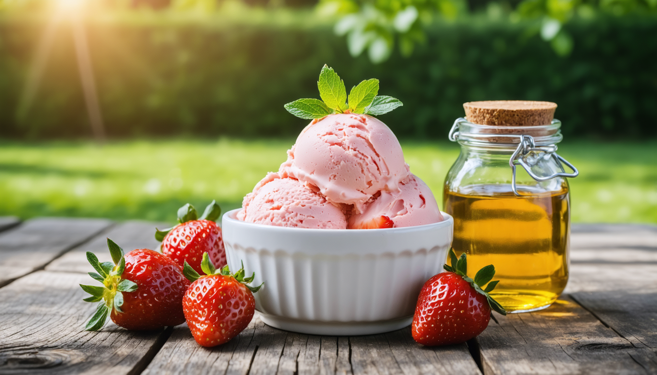 découvrez comment préparer une délicieuse glace à la fraise maison, facile et rapide, sans besoin de sorbetière. savourez un été fruité en toute simplicité !