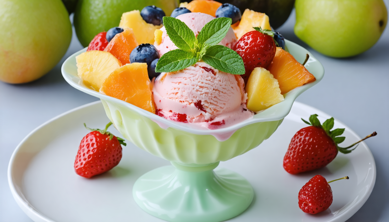 découvrez une recette facile et rapide de glace minute aux fruits de saison, un dessert frais et gourmand prêt en seulement 10 minutes, sans besoin de sorbetière.