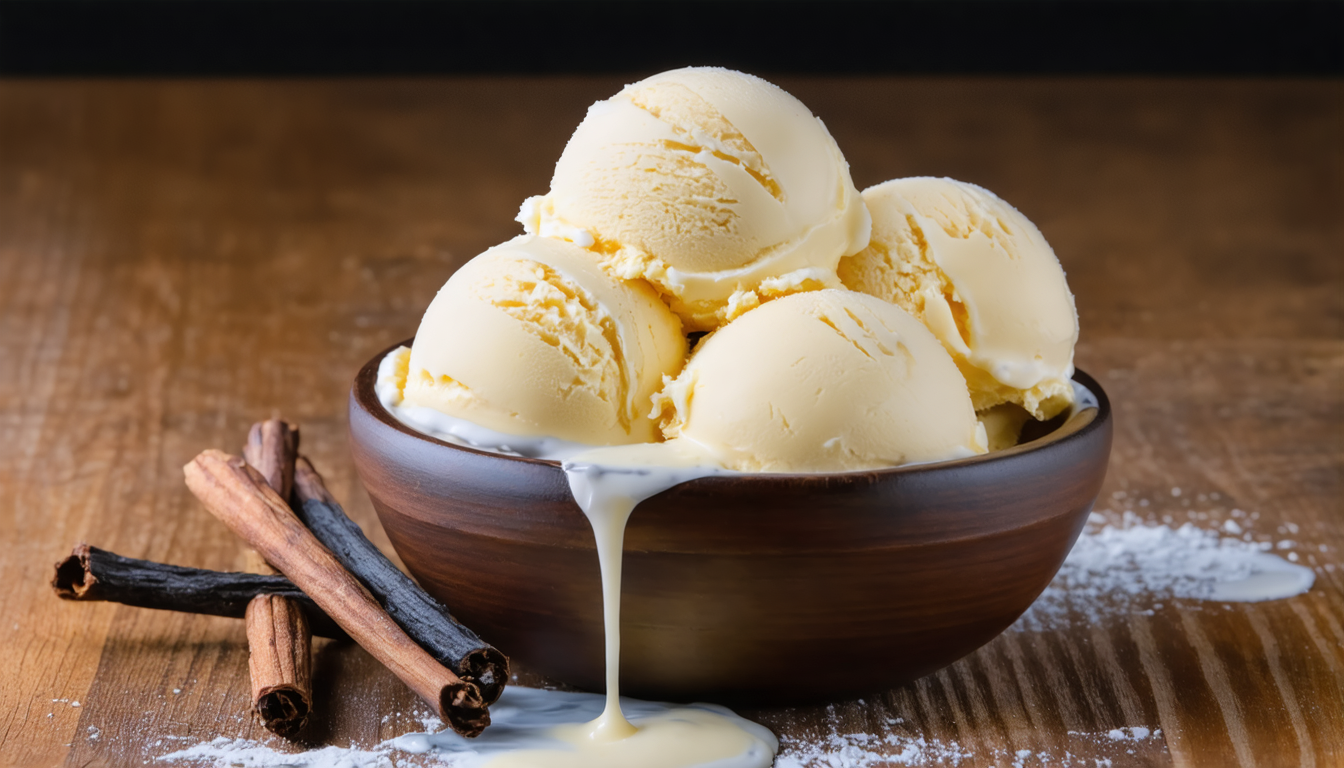 découvrez notre recette simple de glace vanille maison pour une crème glacée parfaite sans sorbetière. facile à faire, délicieuse à déguster !
