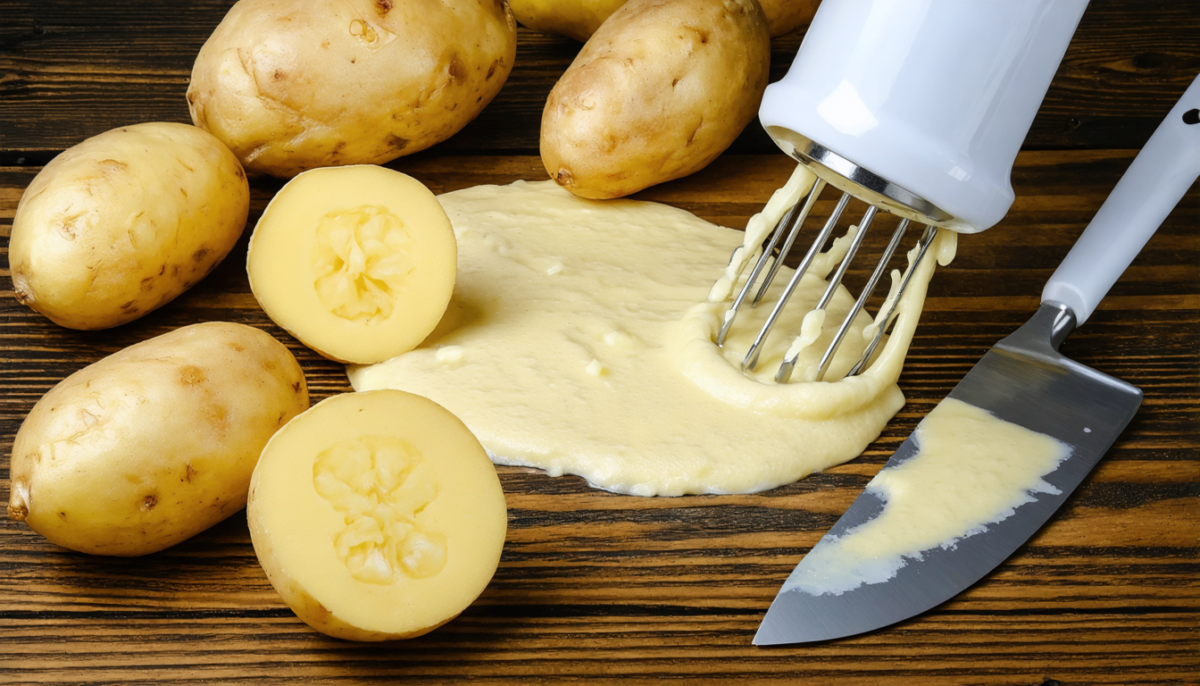 découvrez une recette savoureuse d'harmonie gourmande : une purée onctueuse de céleri et potimarron délicatement enrichie au fromage frais, idéale pour un repas réconfortant et sain.