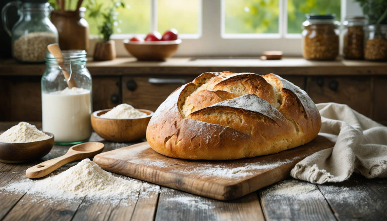 découvrez ma recette facile de pain maison sans pétrissage qui a changé ma façon de faire du pain. depuis que je l’ai testée, je n’achète plus jamais de pain industriel !