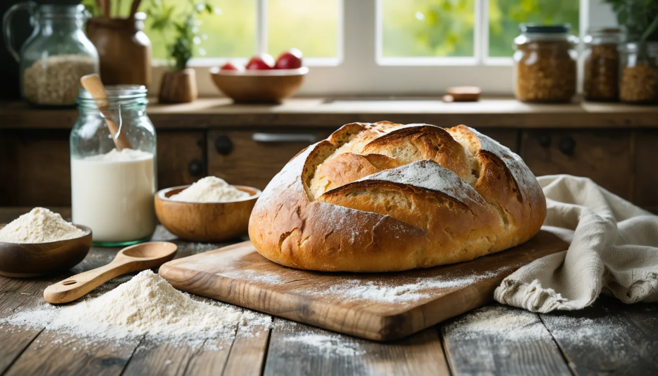 découvrez ma recette facile de pain maison sans pétrissage qui a changé ma façon de faire du pain. depuis que je l’ai testée, je n’achète plus jamais de pain industriel !
