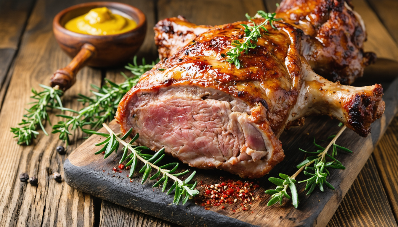 découvrez notre recette facile et savoureuse de jambonneau rôti au four, idéale pour un repas gourmand en toute simplicité.