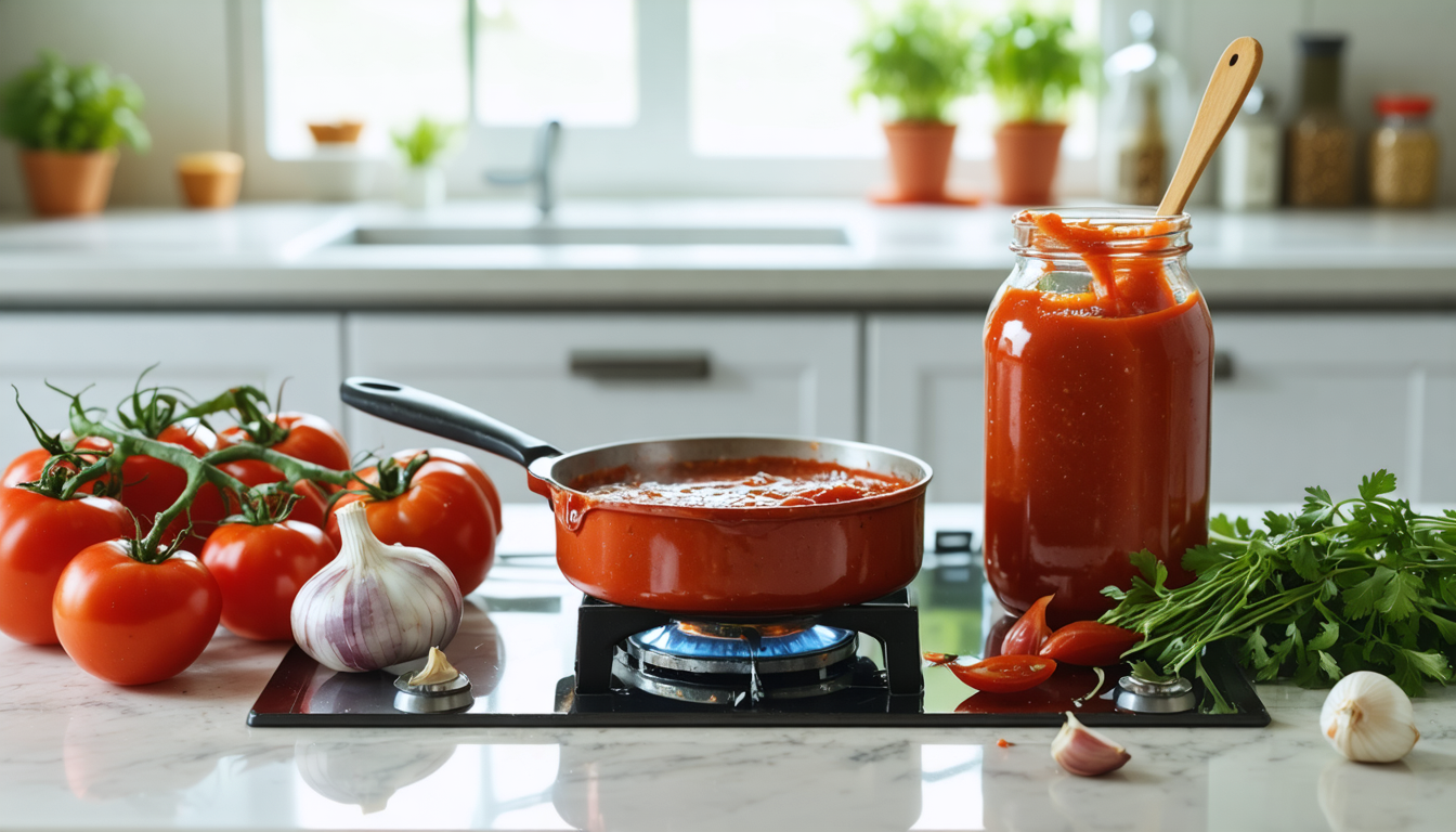 découvrez notre recette simple et rapide pour préparer un ketchup maison savoureux et naturel, idéal pour accompagner tous vos plats faits maison.