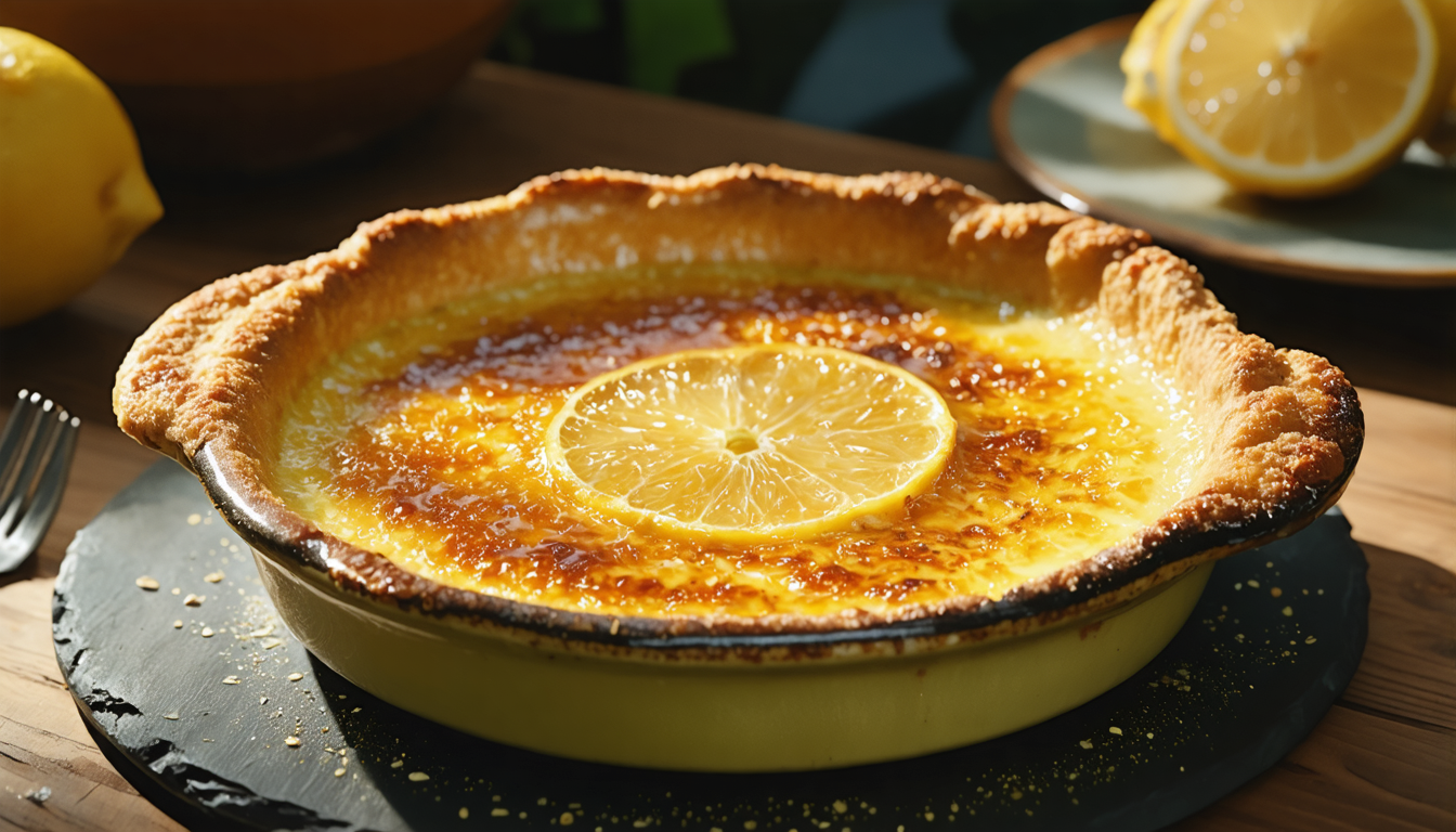 découvrez la recette signature de cyril lignac pour une crème brûlée au citron parfaite : un équilibre subtil entre douceur et acidité pour un dessert raffiné et gourmand.
