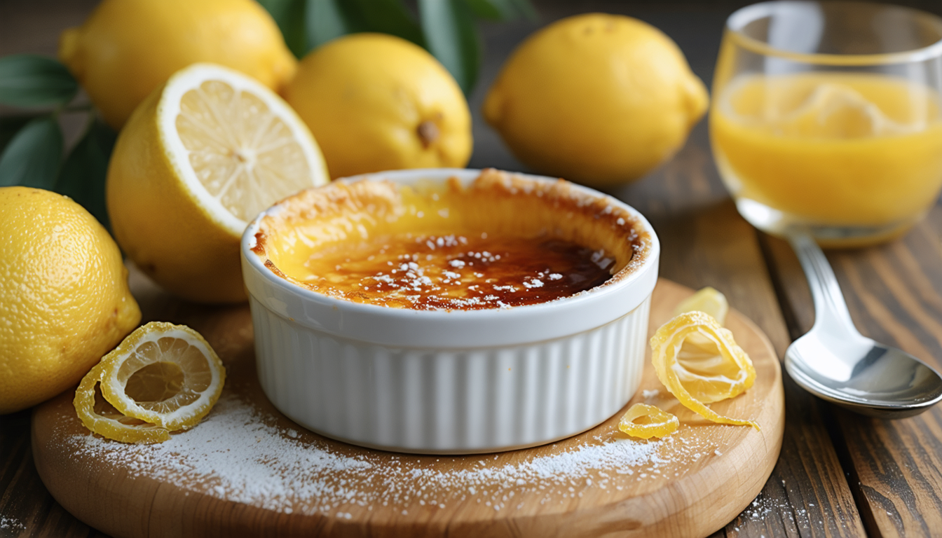 découvrez la recette signature de cyril lignac pour maîtriser l'art de la crème brûlée au citron, un dessert gourmand alliant douceur et acidité parfaite.