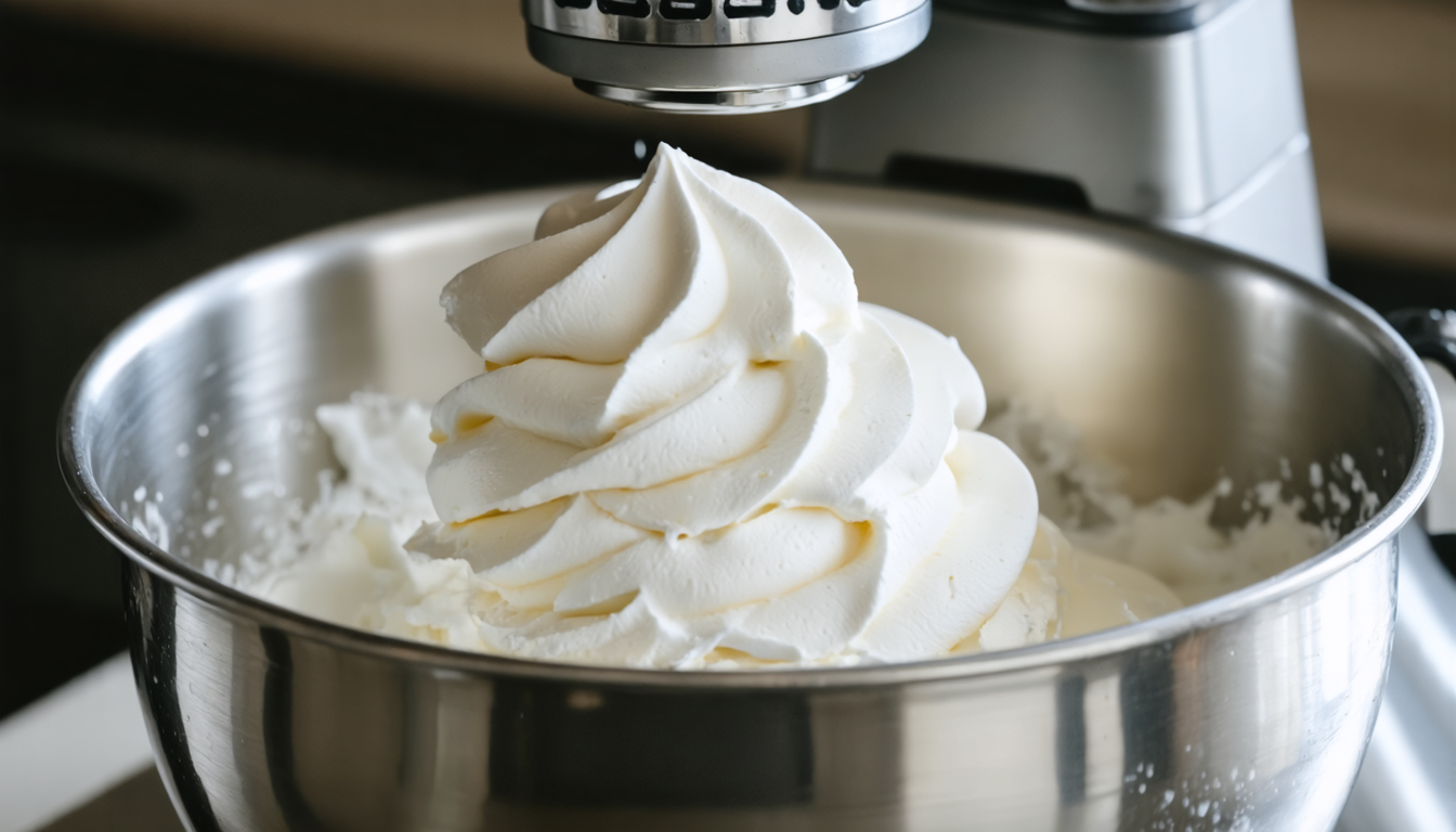 découvrez la recette inratable de la chantilly maison avec une astuce secrète pour obtenir une texture parfaite, même par temps chaud. apprenez à réussir votre chantilly à chaque fois !