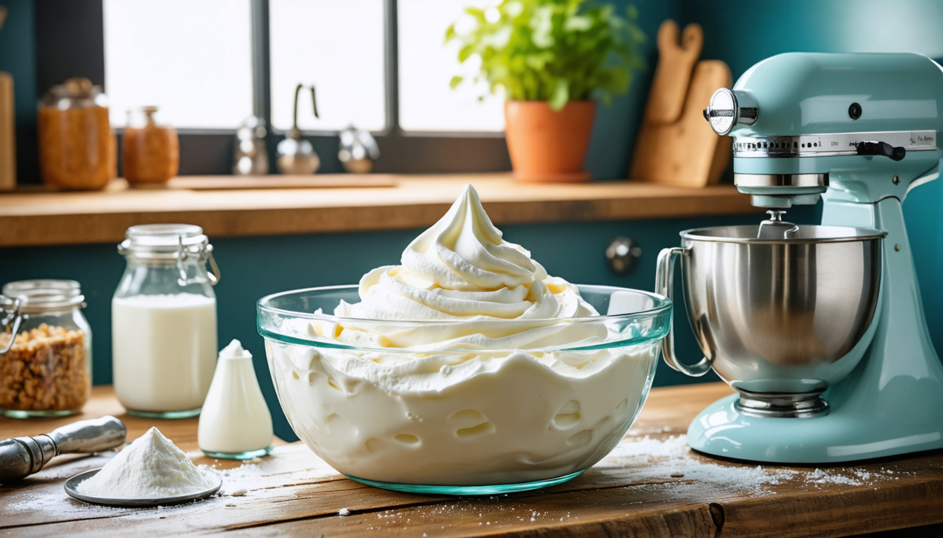 découvrez l'astuce secrète pour réussir une chantilly maison parfaite à chaque fois, même par temps chaud. une recette simple et inratable pour une texture légère et onctueuse.