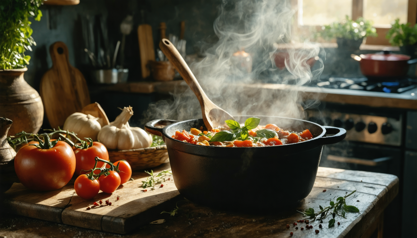 découvrez la cuisson à l’étouffée, une technique culinaire traditionnelle redécouverte par les chefs et les gourmets pour des plats savoureux et fondants.