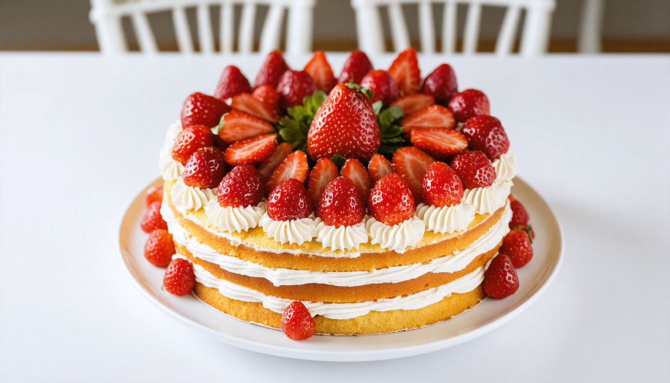 découvrez la recette incontournable pour réaliser une génoise moelleuse, idéale pour sublimer votre fraisier et régaler vos invités.
