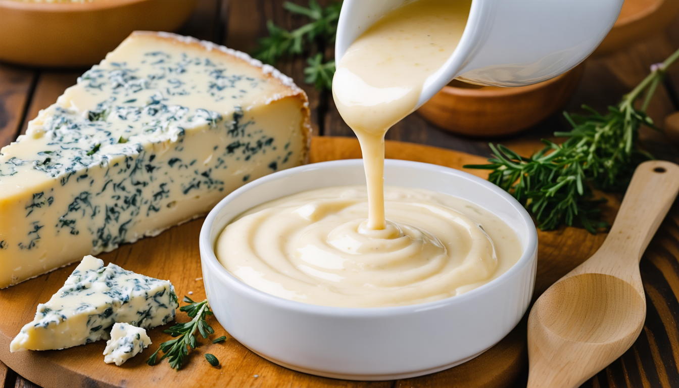 découvrez le secret d'une émulsion parfaite avec notre recette de sauce au bleu onctueuse, idéale pour sublimer vos plats avec gourmandise.