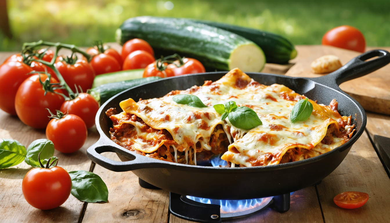 découvrez la recette rapide et facile des lasagnes à la poêle, idéale pour des repas d'été savoureux sans utiliser de four.