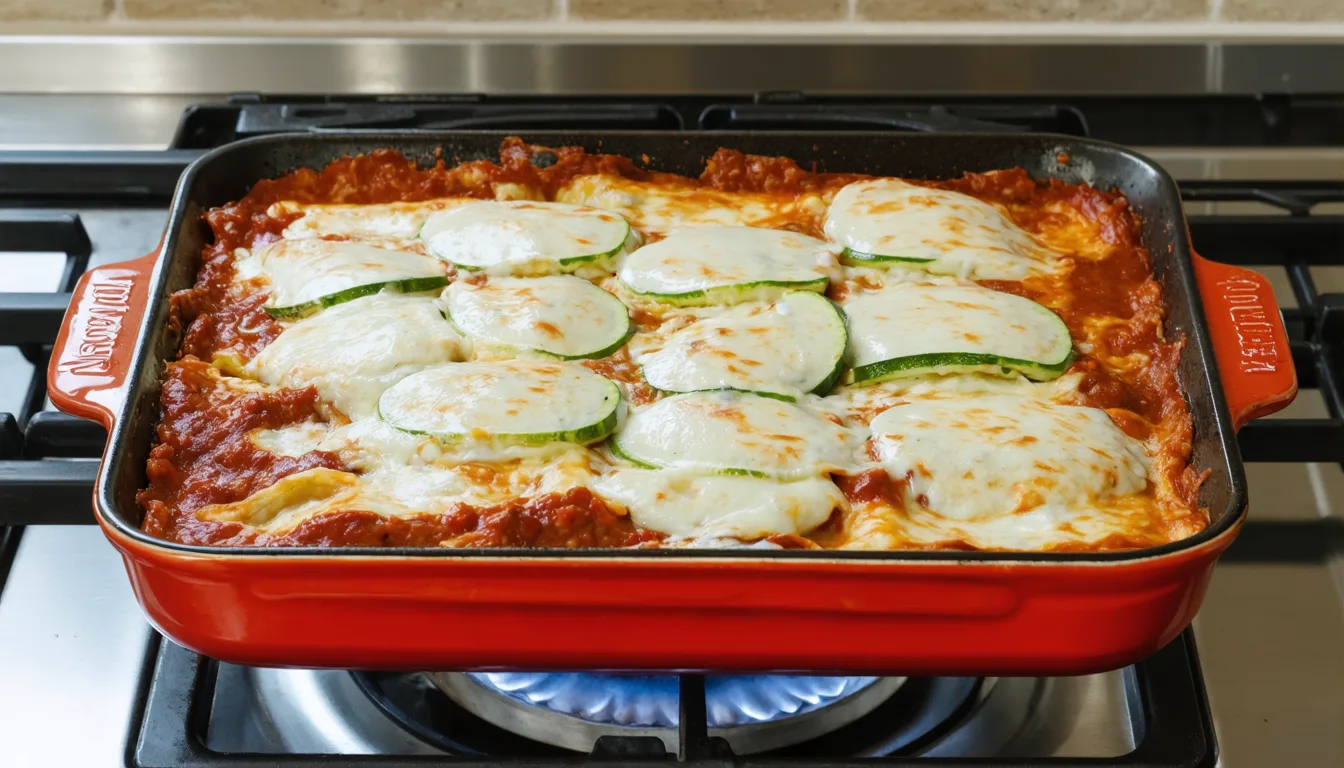 découvrez notre recette gourmande et express de lasagnes mozzarella et courgettes, facile à réaliser sans four pour un repas savoureux en un rien de temps.