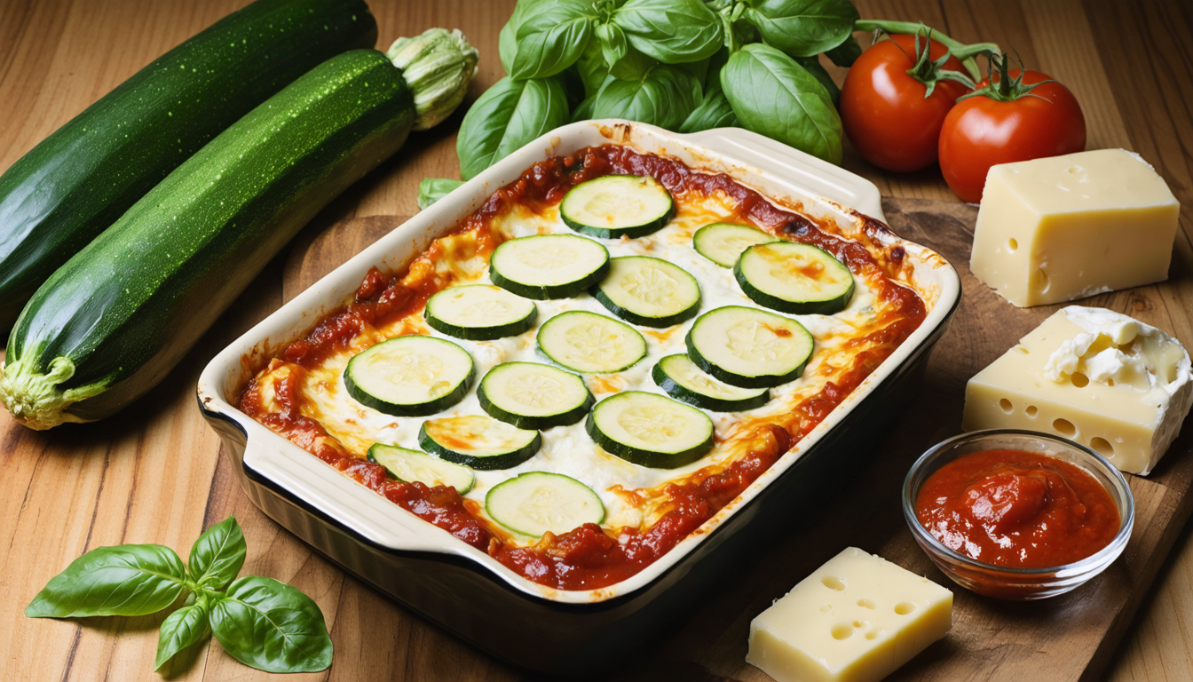 découvrez une recette gourmande et express de lasagnes mozzarella et courgettes, à préparer facilement sans utiliser de four. parfait pour un repas savoureux et rapide !