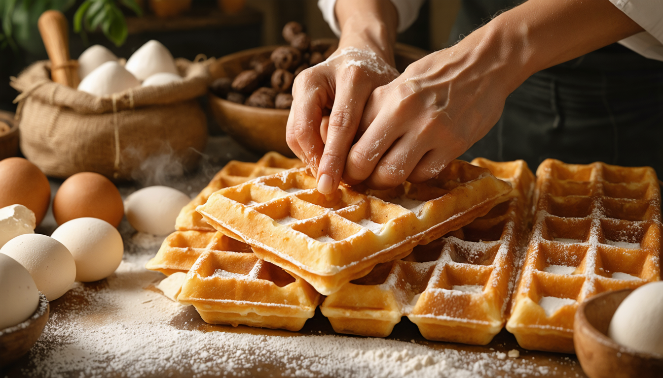 découvrez le secret des artisans lillois pour des gaufres fourrées à la fois tendres et savoureuses, qui restent délicieuses pendant plusieurs jours.