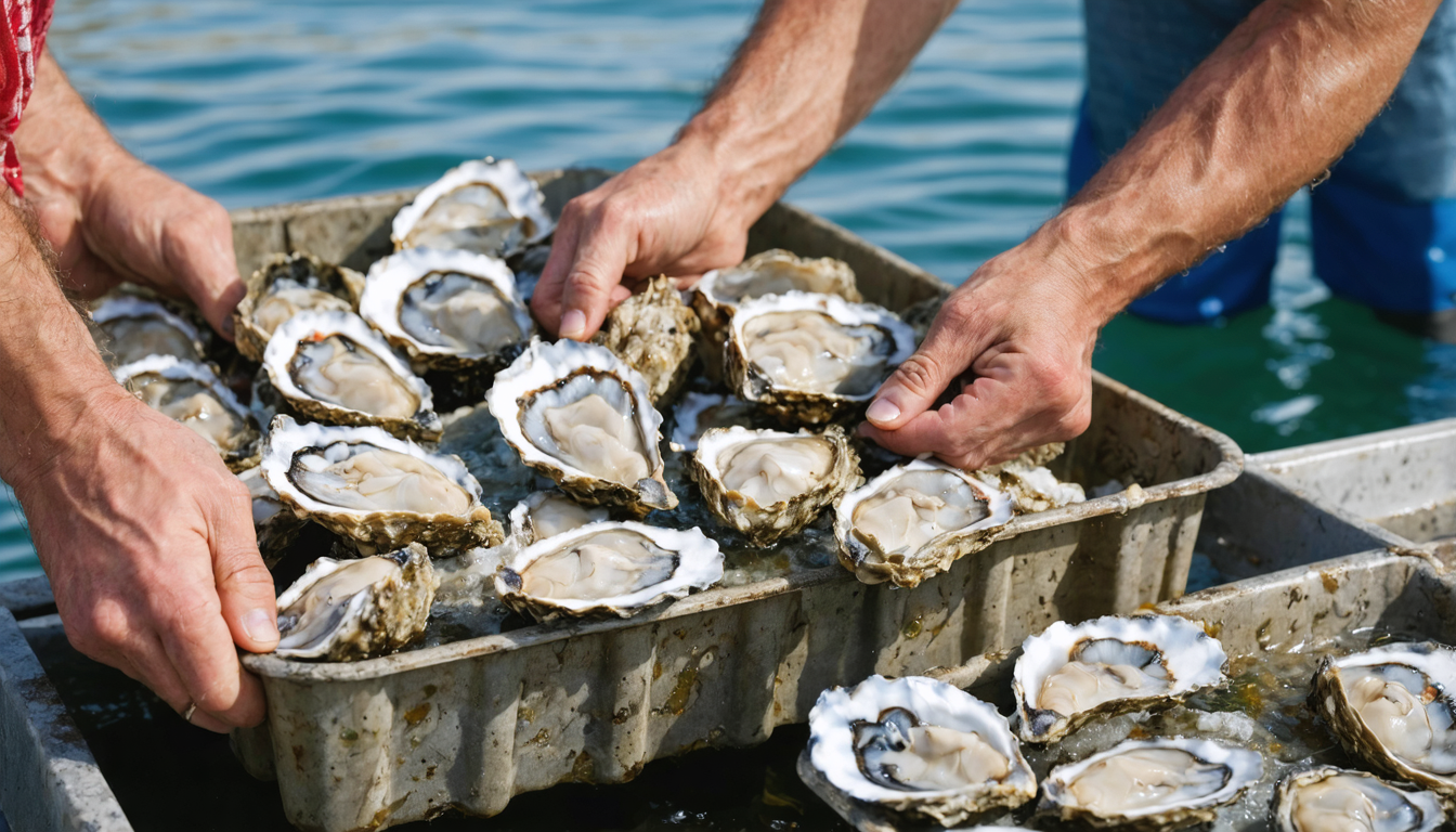 découvrez le secret des pêcheurs de l’étang de thau pour ouvrir les huîtres de bouzigues en toute sécurité, une méthode traditionnelle pour savourer ce délice marine sans risque.