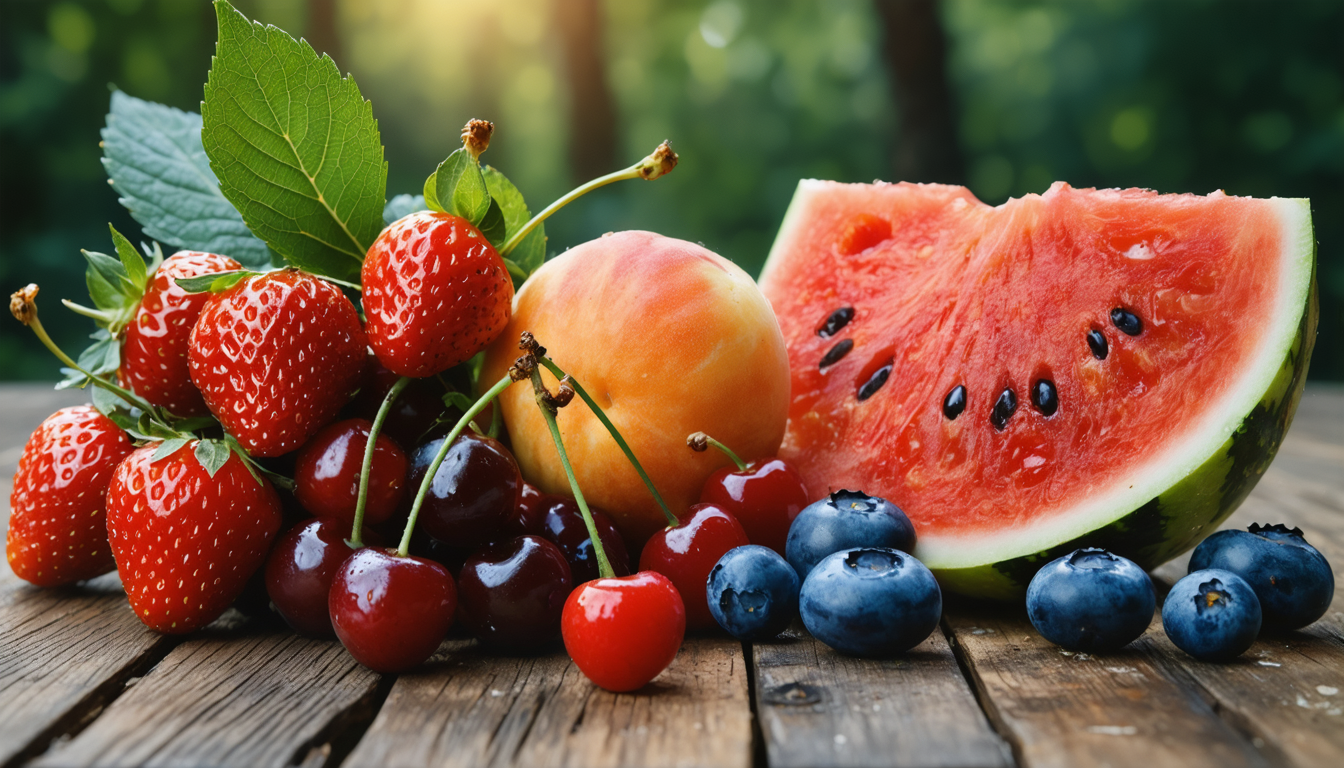 découvrez les 5 fruits incontournables de juin et savourez les délices frais et sucrés de l'été pour une saison pleine de saveurs et de bienfaits.