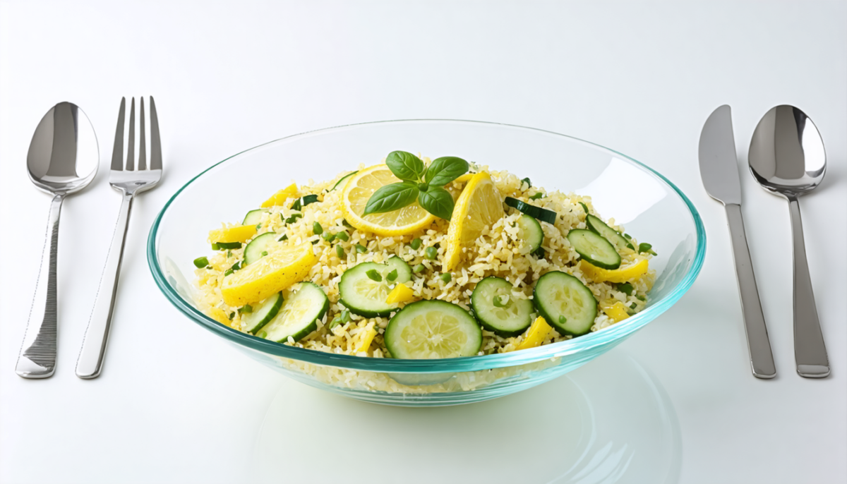 découvrez ma recette maison de salade fraîche au boulghour, concombre et citron, idéale pour un repas sain et rafraîchissant, facile à préparer.