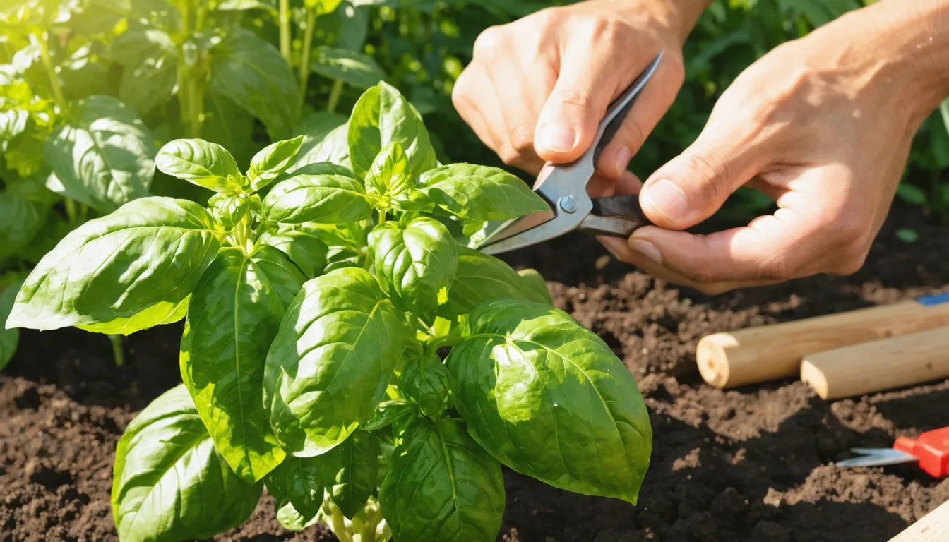 découvrez nos astuces pour maîtriser la taille du basilic et favoriser une repousse vigoureuse et abondante. apprenez à entretenir votre basilic pour une récolte optimale toute l'année.