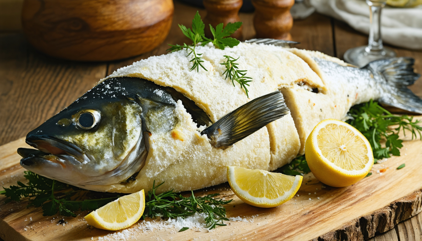 découvrez comment réussir la cuisson en croûte de sel pour sublimer un poisson entier et impressionner vos convives avec une recette simple et délicieuse.