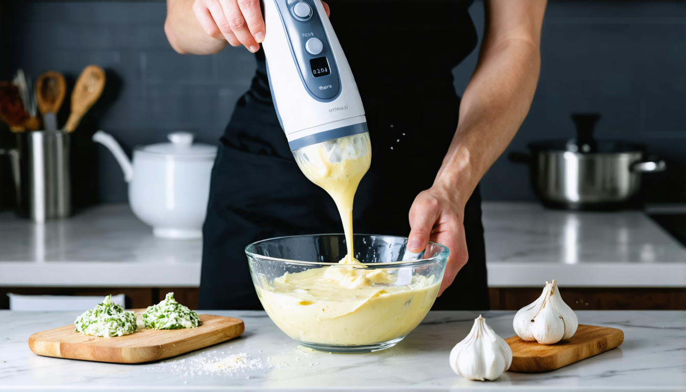 découvrez l'astuce infaillible pour réussir votre mayonnaise en seulement 2 minutes. maîtrisez cette recette simple et rapide pour un résultat parfait à chaque fois.