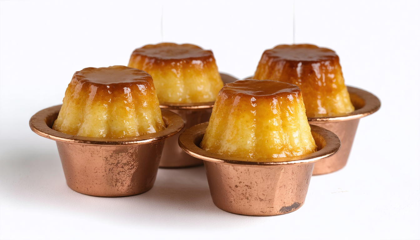 découvrez notre recette express de mini cannelés pour des petits délices croustillants à l'extérieur et fondants à l'intérieur, réussis à chaque fournée.