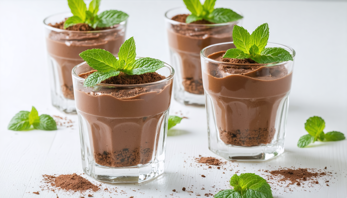 découvrez notre recette rapide et facile de mousse au chocolat en 5 minutes, sans œufs, grâce à un ingrédient surprenant pour un dessert gourmand et léger.