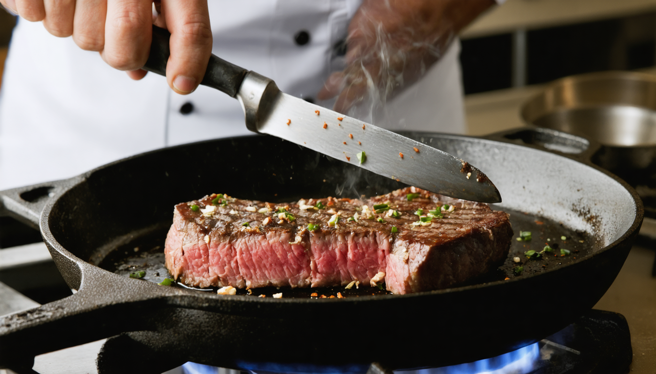 ne faites plus cette erreur courante avec votre steak grâce à la règle 3-1 qui transforme votre façon de cuisiner pour une cuisson parfaite à chaque fois.