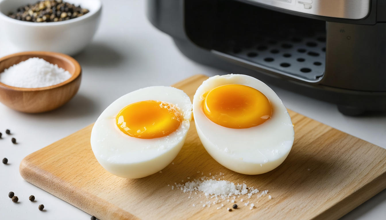 découvrez comment préparer un œuf mollet parfait en un rien de temps avec l'airfryer. une recette simple, rapide et idéale pour tous les jours.