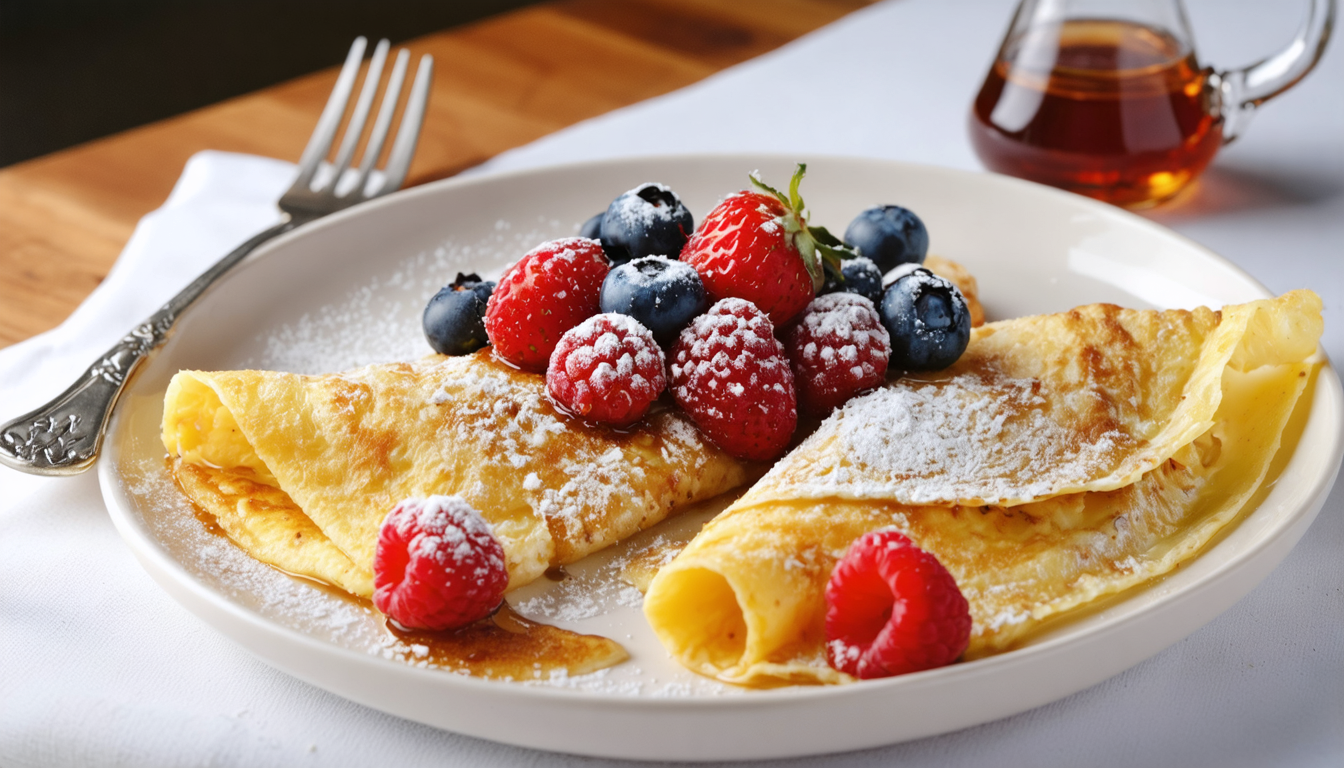 découvrez notre recette simple et rapide d'omelette sucrée, parfaitement gourmande pour un petit-déjeuner ou un dessert délicieux.