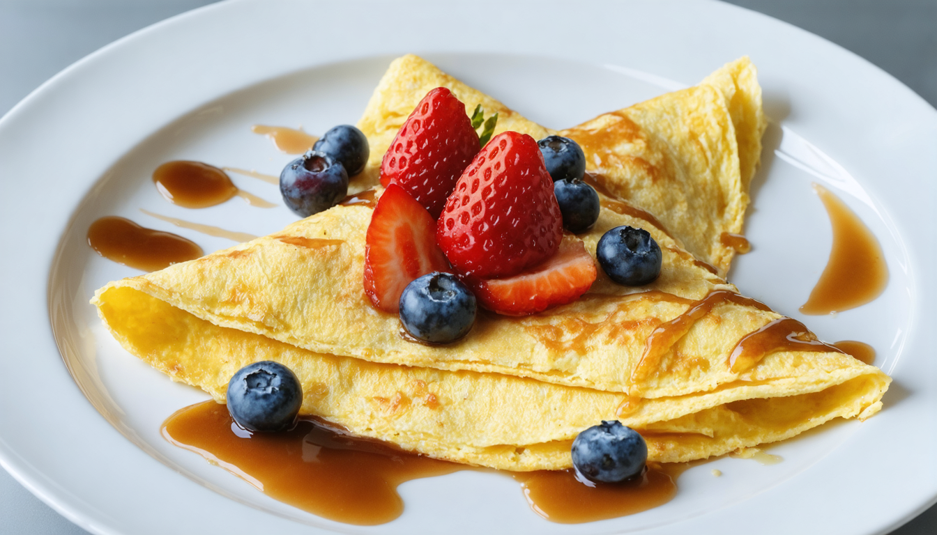 découvrez notre recette simple et rapide d'omelette sucrée, une gourmandise parfaite pour un petit-déjeuner ou un dessert savoureux.