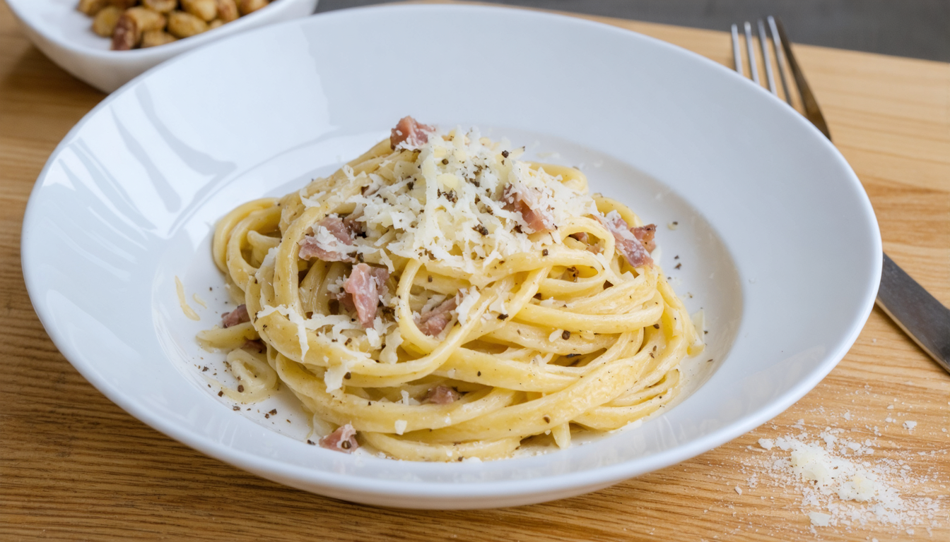 découvrez l'erreur courante que font la plupart des français en préparant les pâtes carbonara et apprenez comment réussir ce plat italien classique à la perfection.