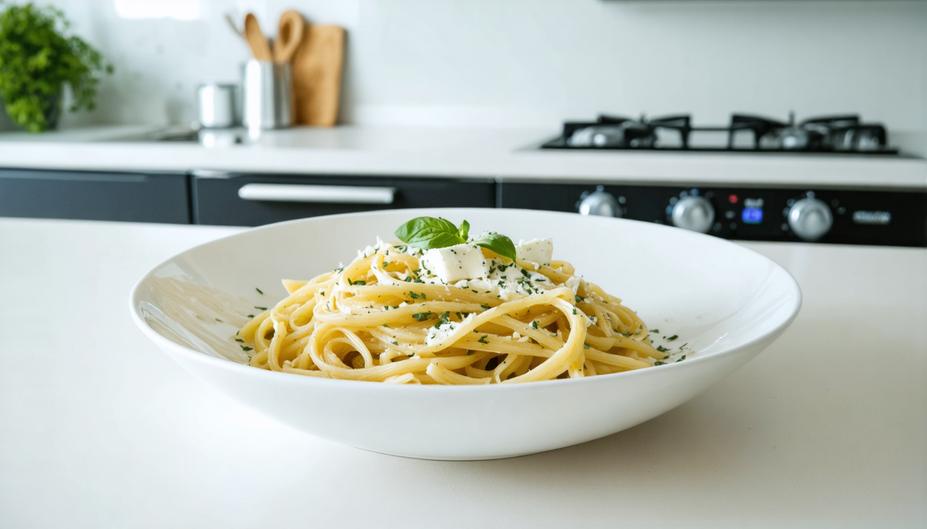 découvrez la recette saine et savoureuse des pâtes légères au fromage blanc, parfaite pour un repas gourmand et équilibré qui fait sensation.